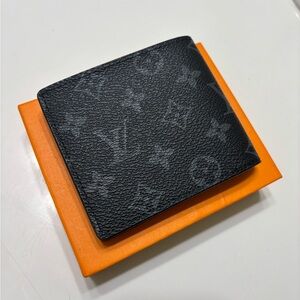 Louis Vuitton Monogram Black Wallet